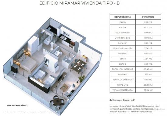 Nueva Construcción de apartamentos en Marina D'Or - CASTELLON