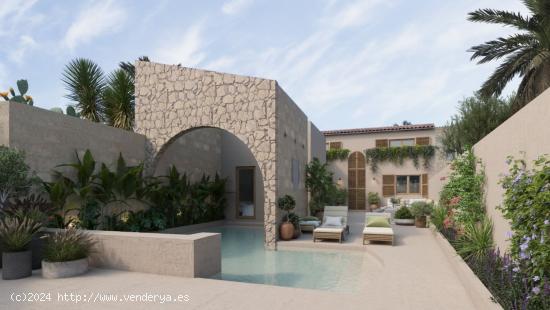  Magnifica casa con piscina, plaza de parking y vistas a la Serra de Tramuntana en Muro - BALEARES 