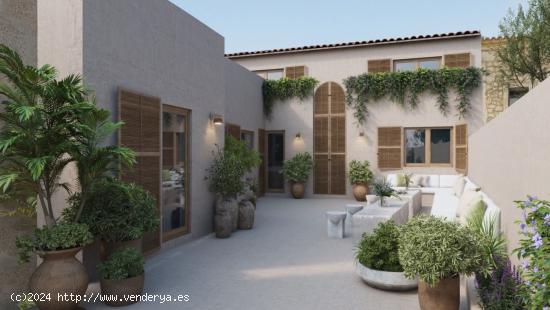 Magnifica casa con piscina, plaza de parking y vistas a la Serra de Tramuntana en Muro - BALEARES