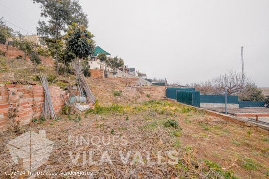 Solar de 571 m2 con vistas al valle y la montaña! - BARCELONA