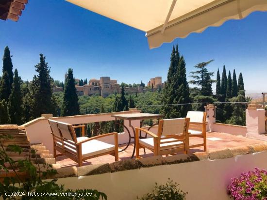 Propiedad de 5 viviendas con encanto en el Albaicin con mirador a la Alhambra. - GRANADA