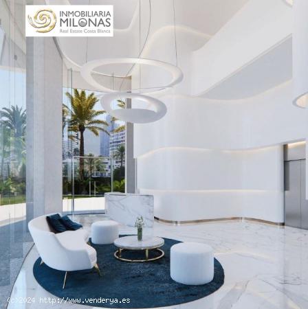 DELFIN TOWER – Exclusivos y lujosos apartamentos de obra nueva en Playa Poniente. - ALICANTE