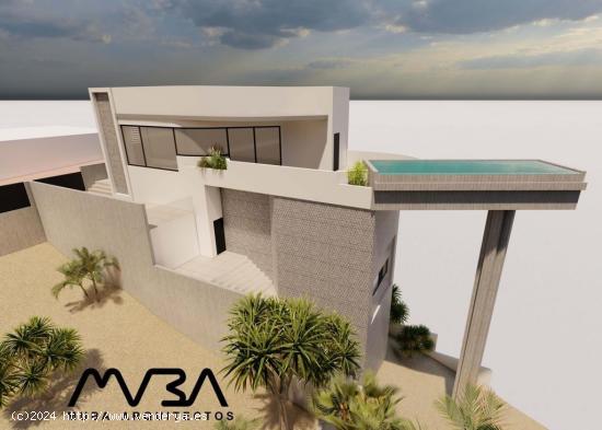 CHALET EN CONSTRUCCIÓN CON PISCINA FLOTANTE EN BOLNUEVO - MURCIA