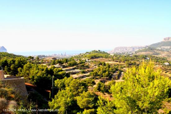 Se vende Terreno rustico en Benissa - ALICANTE