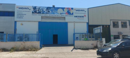  VENTA DE NAVE INDUSTRIAL POLIGONO EL PRADO DE MÉRIDA - BADAJOZ 