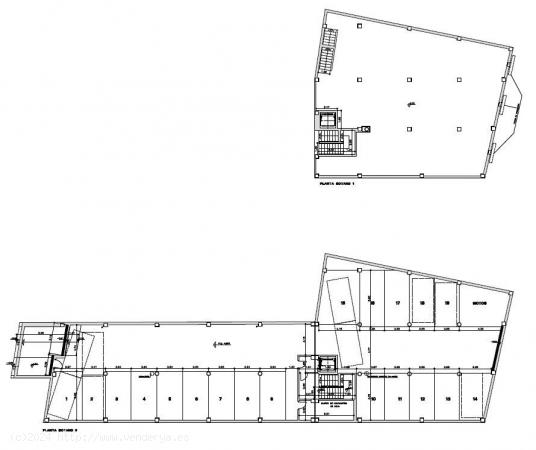  Parcela 1500m2 uso comercial, estructura de 2000m2 + 1000m2 sótano - ALICANTE 