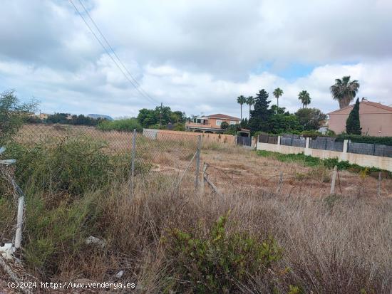 A la venta terreno urbano en zona de pau5. - ALICANTE