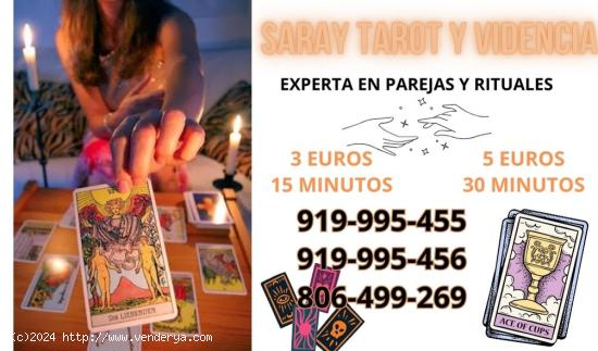 Consulta todo tu futuro con el tarot de Saray