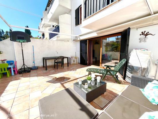 COQUETO DUPLEX CON PISCINA ZONA VERDE Y PARKING INCLUIDO EN SA TEULERA - BALEARES