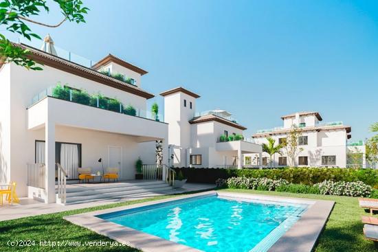 PRECIOSAS VILLAS DE LUJO a estrenar junto parque natural - ALICANTE