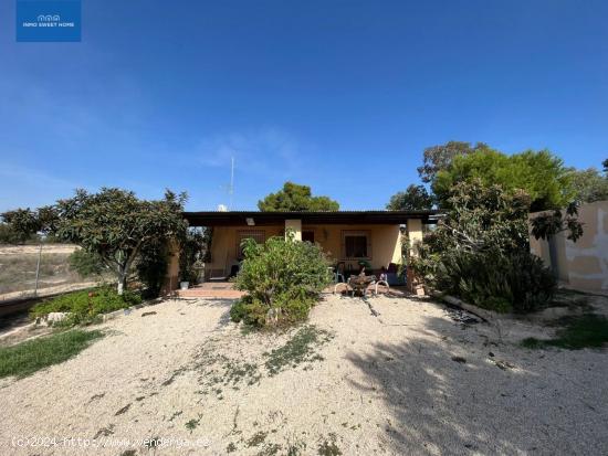 OPORTUNIDAD PARA INVERSORES!!! SE VENDE PARCELA CON CASA DE CAMPO EN SANTA POLA - ALICANTE