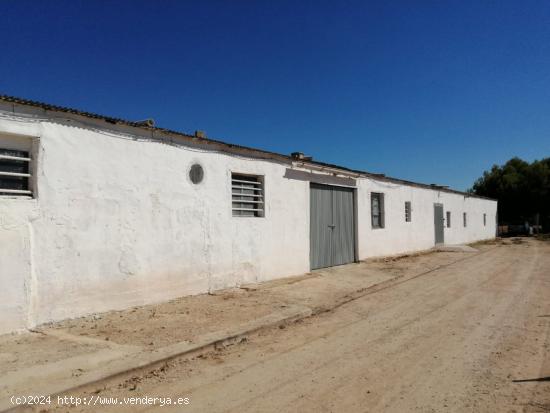 CASA DE CAMPO,CON, Parcela de 2000m,  3 naves,  una de 460m.  Y dos de unos 230m. Casa de 80m - ALIC