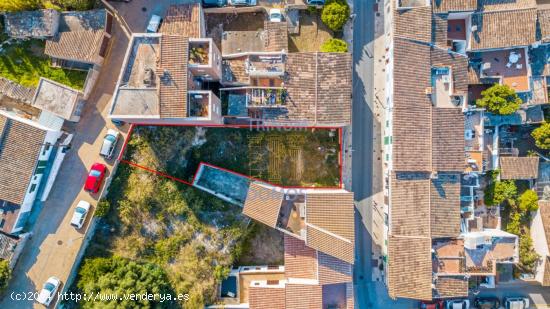 Solar urbano con proyecto en el centro de Capdepera - BALEARES