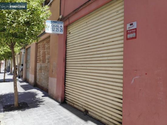 LOCAL AMPLIO EN ALQUILER IDEAL PARA ALMACÉN, SITUADO EN ZONA POLIDEPORTIVO - VALENCIA