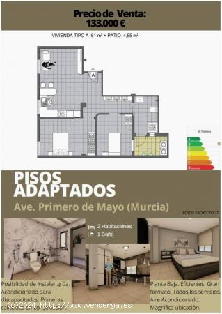 Vivienda adaptada [amp ] accesible Tipo A - MURCIA