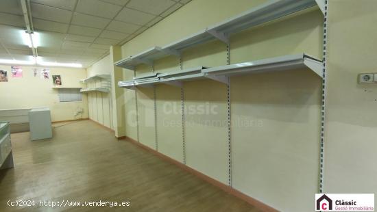 LOCAL COMERCIAL ALQUILER 86m2 Calle Nuria (Terrassa) 450€/mes - BARCELONA