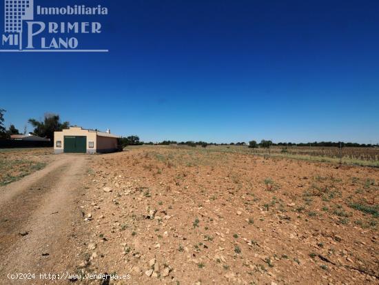 *Parcela con 11.461m2 con nave de 90 m2 en la zona de Carretera de Alavesa* - CIUDAD REAL