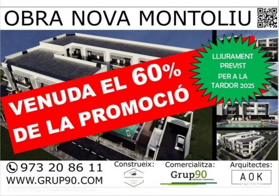  RESIDENCIAL MONTOLIU. GRANDIOSO PISO DE CASI 130 M2. CON PARKING Y TRASTERO. ZONA COMUNITARIA 