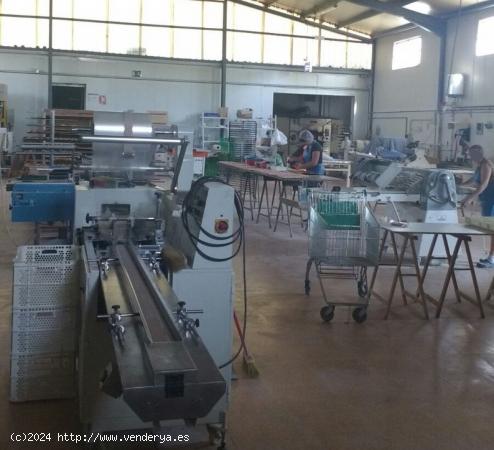 Nave industrial dedicada a fábrica de Panadería en Lorca zona El porvenir - MURCIA