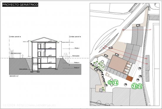 Suelo urbano en venta  en Camallera - Girona