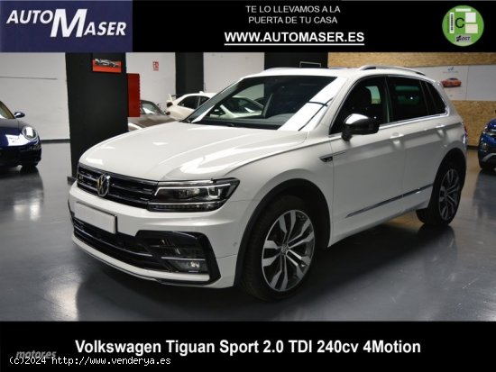  Volkswagen Tiguan Sport 2.0 TDI 240CV 4Motion DSG de 2020 con 138.000 Km por 31.500 EUR. en Madrid 
