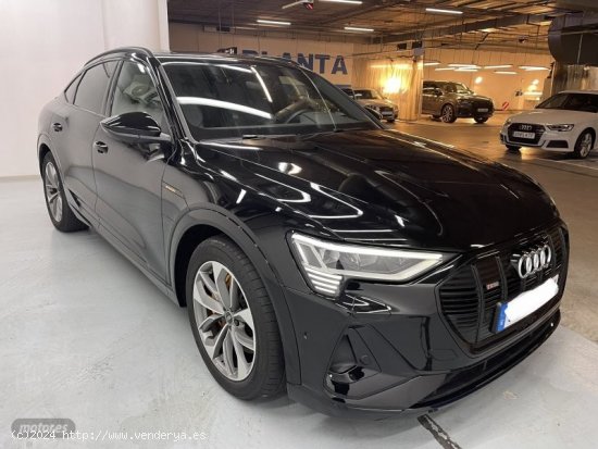 Audi e-tron Sportback BLACKLINE 55 QUATRO ELECTRICO de 2020 con 75.000 Km por 44.900 EUR. en Madrid