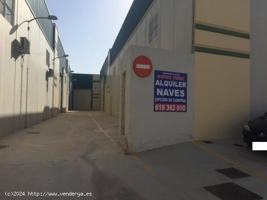 NAVE ALQUILER OPCION A COMPRA POLIGONO INDUSTRIAL BLANCA - MURCIA