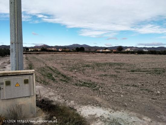 Parcela con acceso por carretera en el Esparragal de Puerto Lumbreras - MURCIA