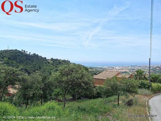 Parcela con vistas al mar en Santa Susanna - BARCELONA