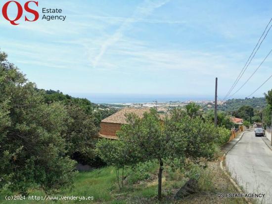 Parcela con vistas al mar en Santa Susanna - BARCELONA