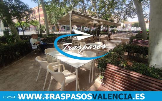  BAR RESTAURANTE CON GRAN TERRAZA EN TRASPASO EN ZONA ZAIDIA, VALENCIA. - VALENCIA 