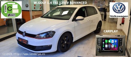  Volkswagen Golf 1.4 TSI 125CV ADVANCE APPLE CARPLAY-CLIMA-LLANTAS - Mataró 