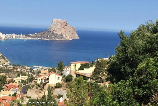 Proyecto nuevo a la venta en Maryvilla  con vistas panorámicas a todo Calpe. - ALICANTE