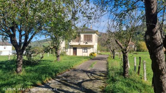 CASA PARA REFORMAR CON MUCHAS POSIBILIDADES Y UN GRAN TERRENO URBANO EN SILIÓ.- - CANTABRIA