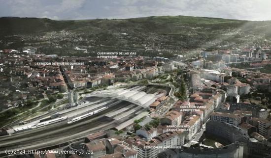 SOLAR PUENTE, próximo a la estación intermodal y llegada del AVE. - ORENSE