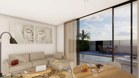 Chalet moderno listo para entrar a vivir a 200m de la playa. - MURCIA