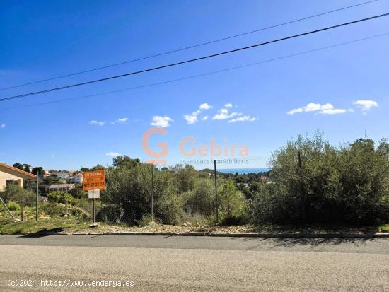 PARCELA EN COSTA CUNIT CON VISTAS AL MAR - TARRAGONA