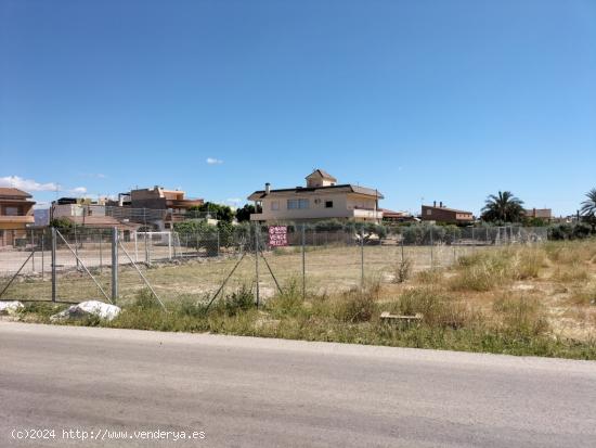 TERRENO URBANO EN COX - ALICANTE