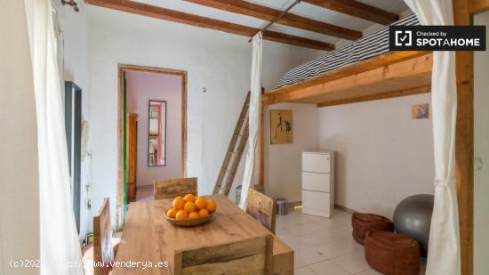 Funky apartamento de 1 dormitorio en alquiler, cerca de la playa de la Barceloneta, La Barceloneta -