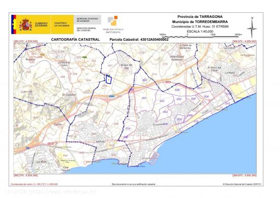 Finca Rustica para uso Camping y  Parking caravaning - TARRAGONA