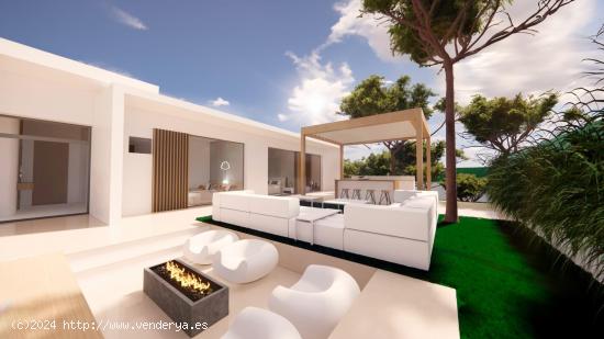 VILLAS DE OBRA NUEVA EN PINAR DE CAMPOVERDE - ALICANTE