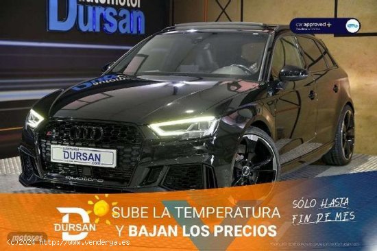  Audi RS3 Sportback Quattro S Tronic 294kw de 2019 con 76.931 Km por 43.990 EUR. en Madrid 