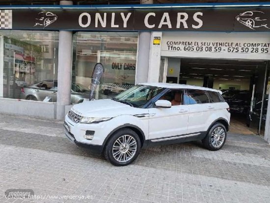 Land Rover Range Rover Evoque 2.0l Si4 Prestige 4x4 Aut. de 2013 con 145.000 Km por 18.500 EUR. en B