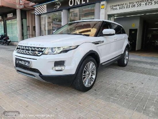 Land Rover Range Rover Evoque 2.0l Si4 Prestige 4x4 Aut. de 2013 con 145.000 Km por 18.500 EUR. en B