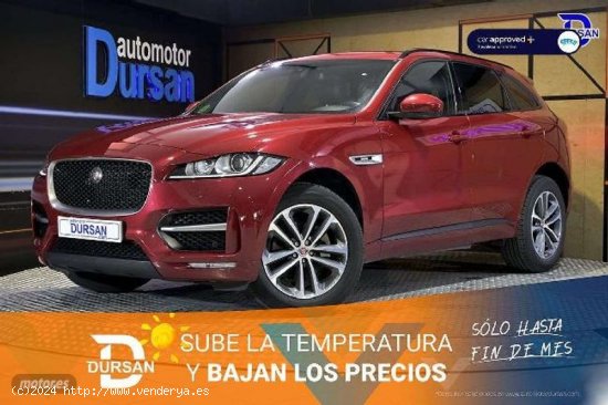  Jaguar F-Pace 2.0i4d Pure Aut. Awd 180 de 2016 con 123.009 Km por 21.890 EUR. en Madrid 
