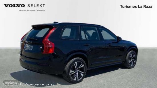 Volvo XC 90 TODOTERRENO 2.0 T8 RECHARGE R-DESIGN AWD AT 390CV 5P 7 PLAZAS de 2022 con 380 Km por 64.