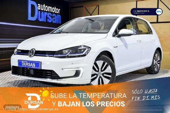  Volkswagen Golf E-golf Epower de 2019 con 54.866 Km por 17.790 EUR. en Madrid 