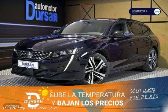  Peugeot 508 Gtline Bluehdi 132kw180cv Ss Eat8 de 2019 con 93.067 Km por 21.850 EUR. en Madrid 