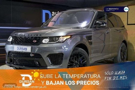  Land Rover Range Rover Sport 5.0 V8 Sc Svr Aut. de 2016 con 164.421 Km por 44.790 EUR. en Madrid 