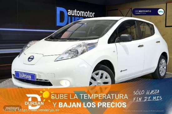 Nissan Leaf Acenta 30kwh de 2016 con 124.958 Km por 8.090 EUR. en Madrid